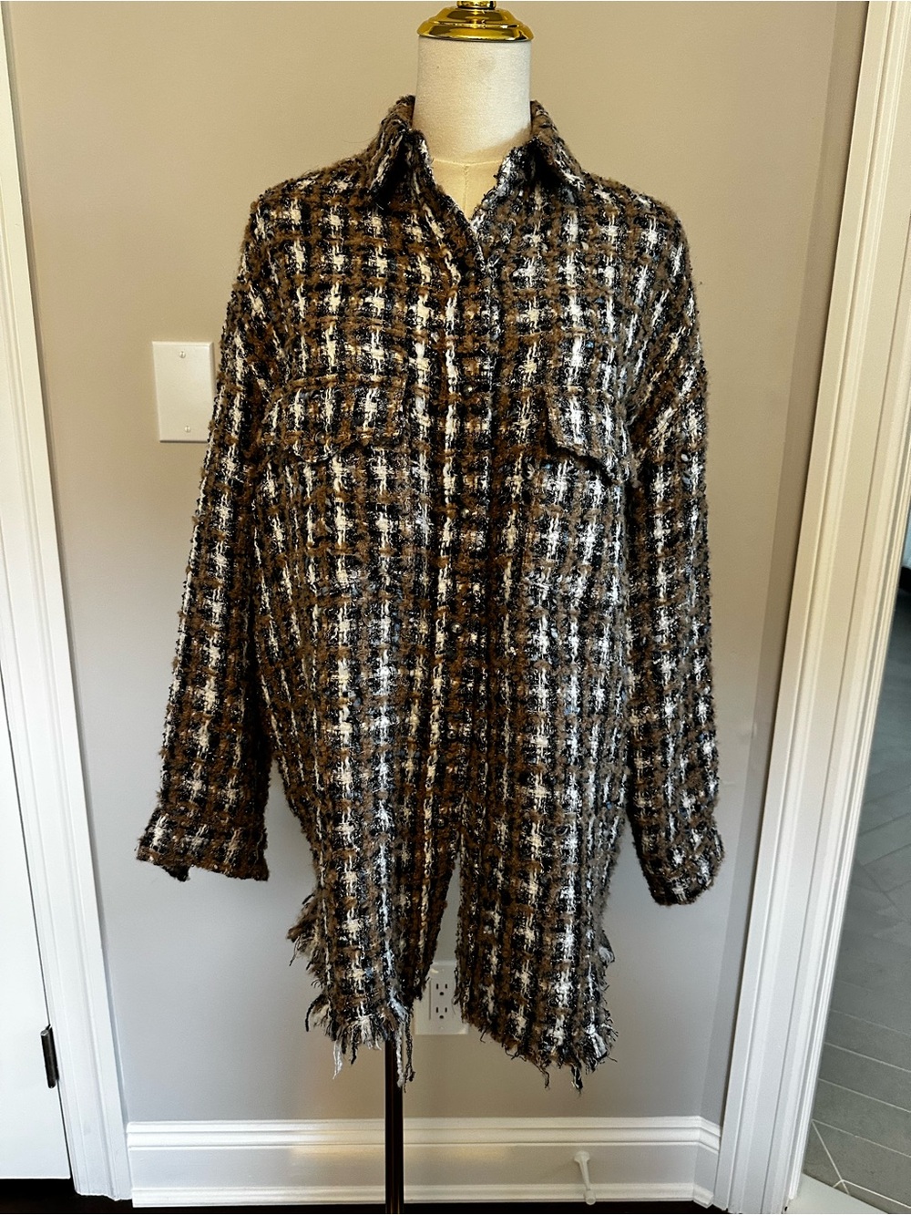 IRO Tweed Overshirt/Evening Jacket